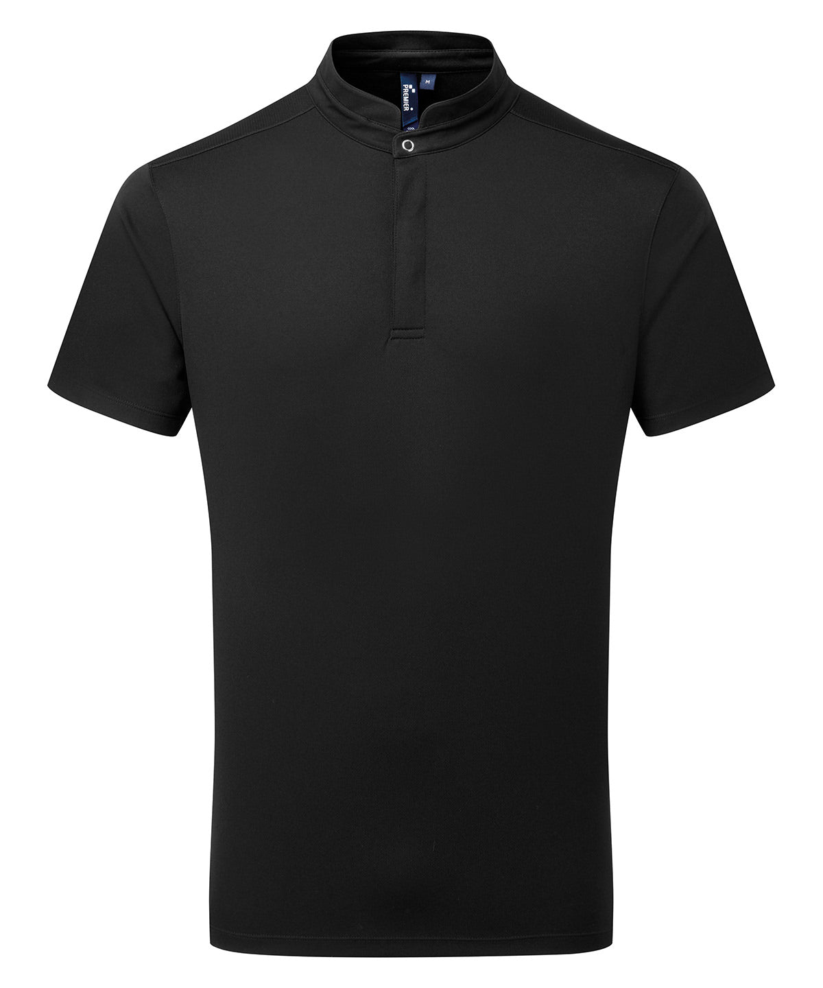 Essential Coolchecker® short sleeve chef’s shirt - PR646 - Black - Customisable Shirts