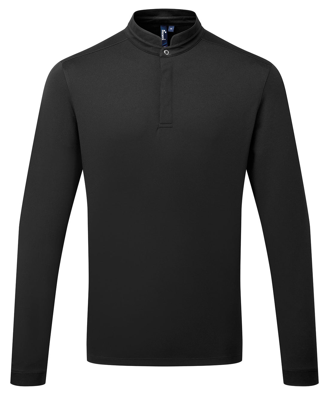 Essential Coolchecker® long sleeve chef’s shirt - PR647 - Black - Customisable Shirts