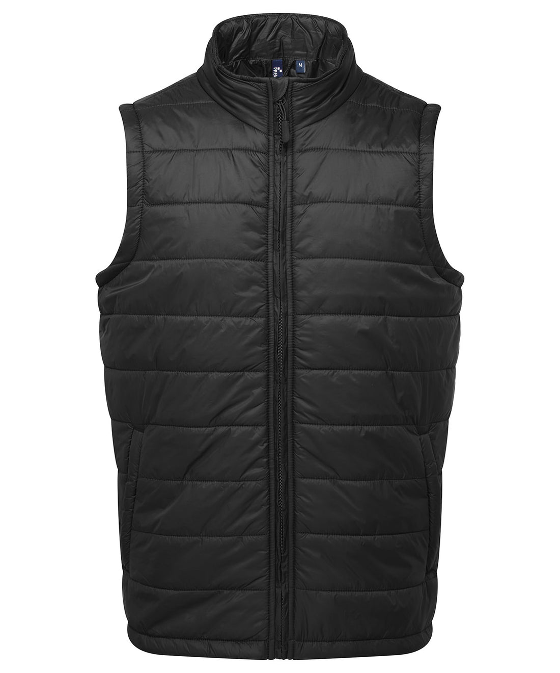 ‘Recyclight’ padded gilet - PR811 - Black - Customisable Gilets &amp; Body Warmers