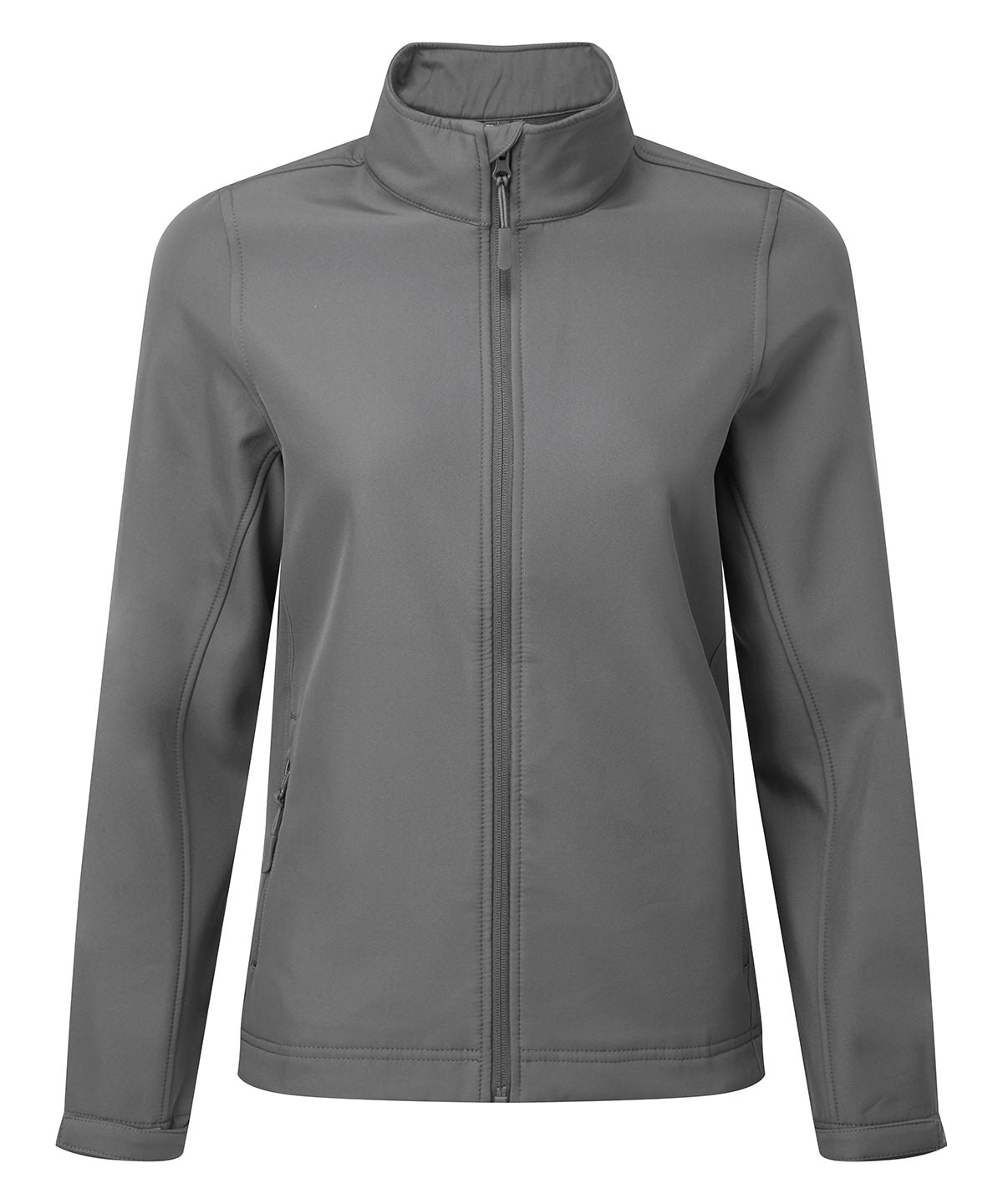 Women’s Windchecker® printable and recycled softshell jacket - PR812 - Dark Grey - Customisable Softshells