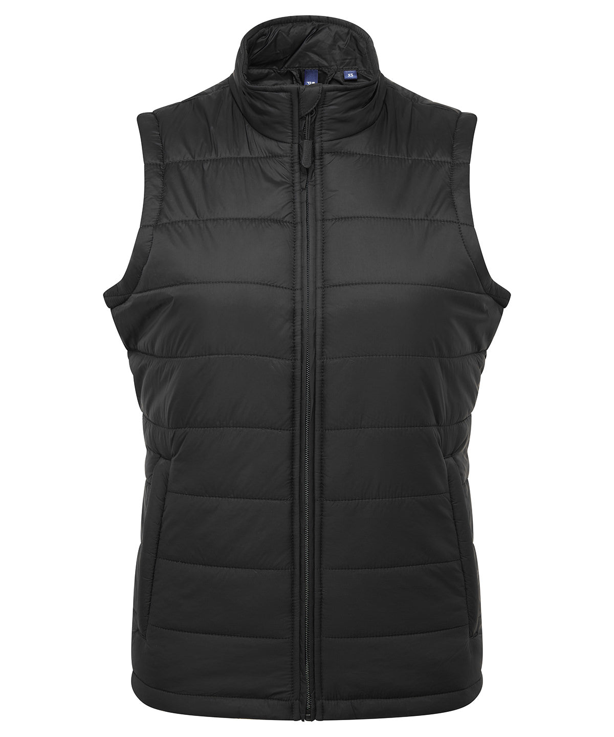 Women’s ‘Recyclight’ padded gilet - PR815 - Black - Customisable Gilets &amp; Body Warmers