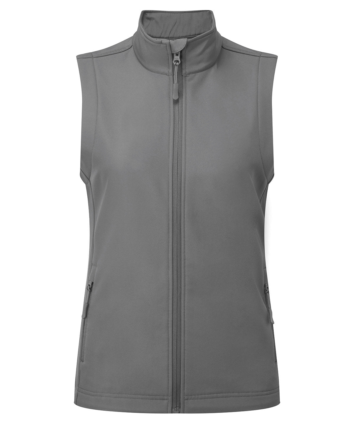 Women’s Windchecker® printable and recycled gilet - PR816 - Dark Grey - Customisable Gilets &amp; Body Warmers