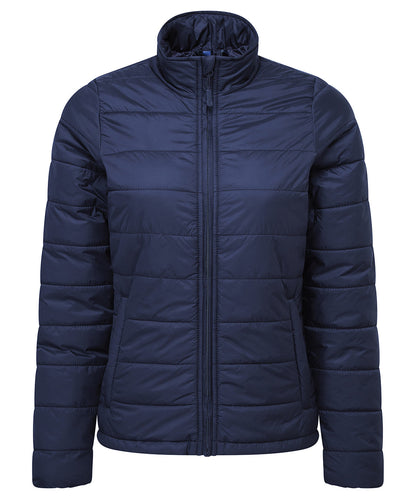 Premier - Womens Recyclight padded jacket - PR819 - Navy - Customisable Jacket
