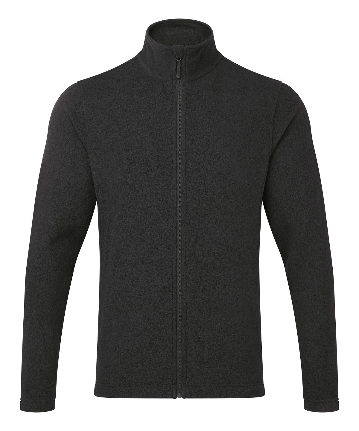 ‘Recyclight’ full-zip microfleece - PR830 - Black - Customisable Fleece