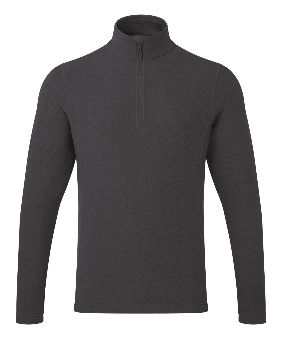 Unisex ‘Recyclight’ 1/4 zip microfleece - PR831 - Dark Grey - Customisable Fleece