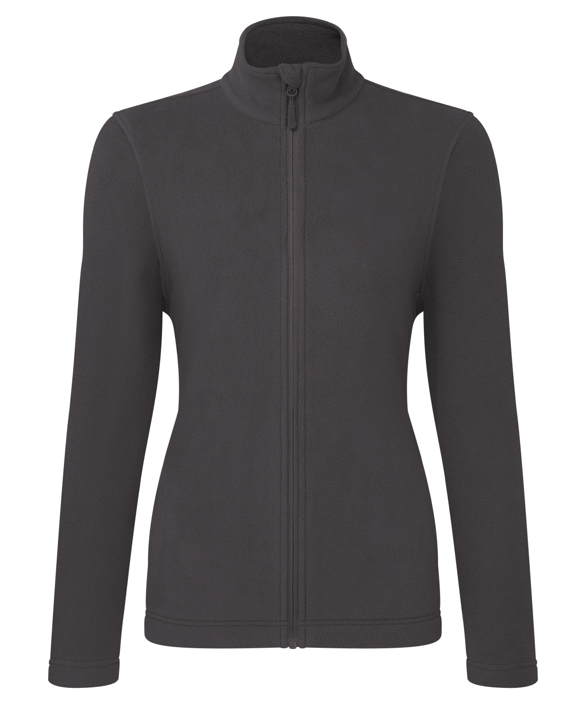 Women’s ‘Recyclight’ full-zip microfleece - PR832 - Dark Grey - Customisable Fleece