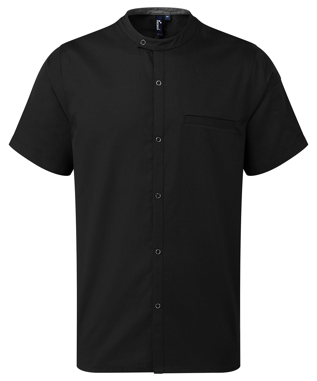 Chef's 'Recyclight' Short Sleeve Shirt - PR904 - Black - Customisable Chef Jackets