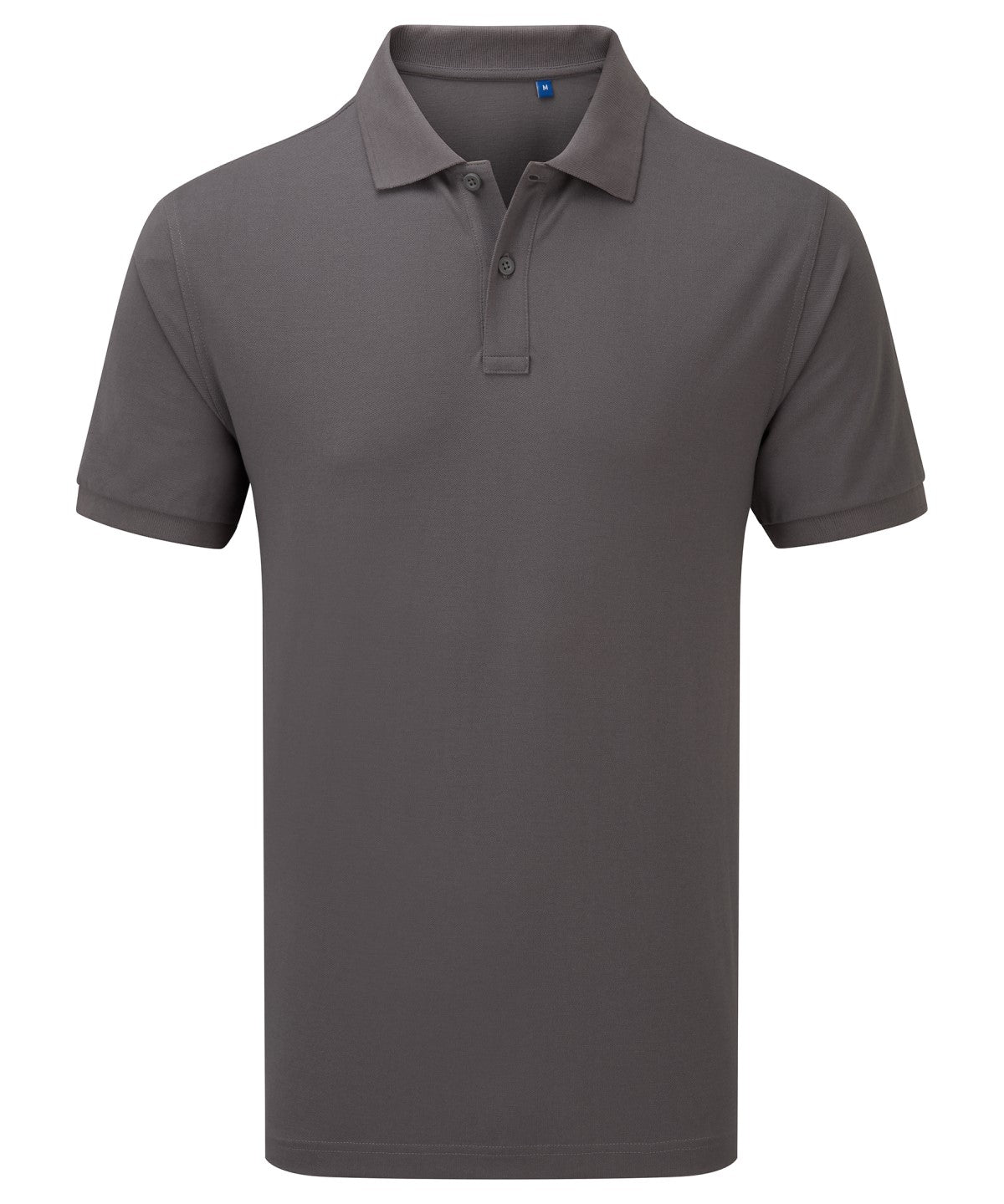‘Essential’ unisex short sleeve workwear polo shirt - PR995 - Dark Grey - Customisable Polos