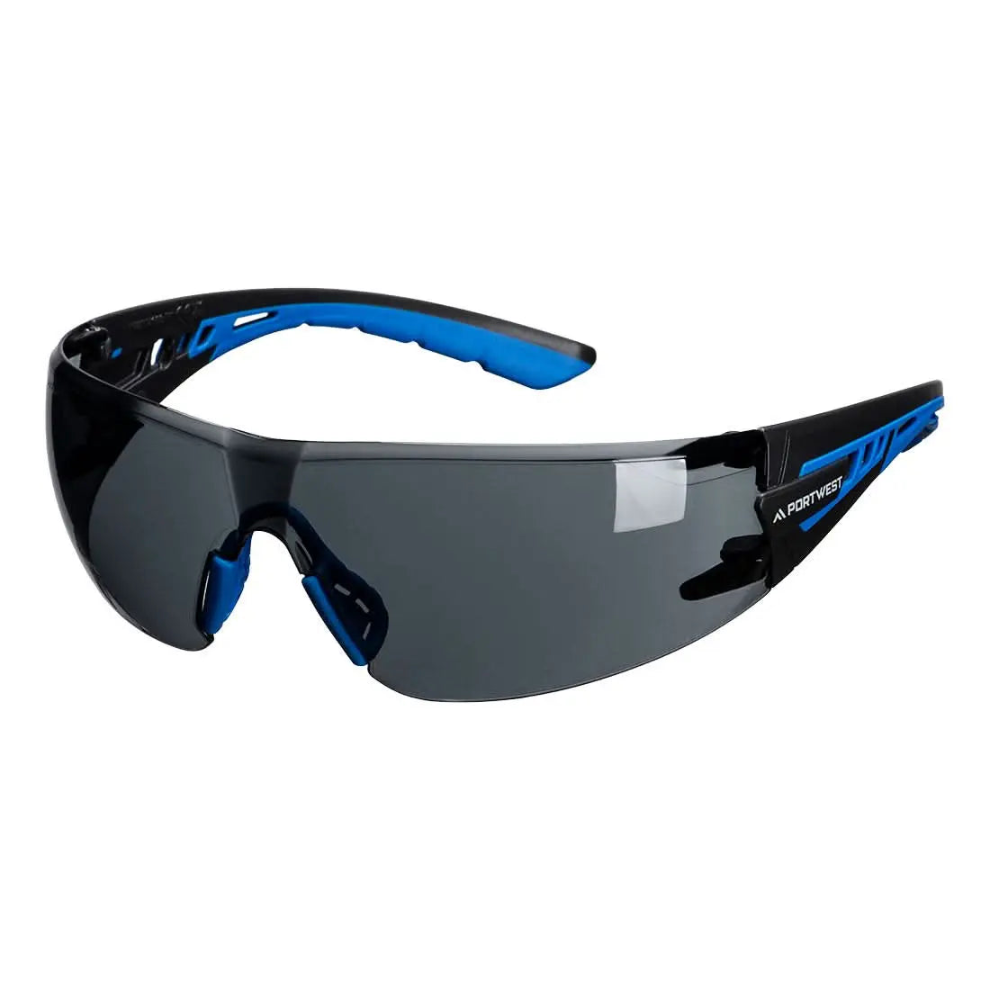 Tech Look Lite Kn Safety Glasses Ps27 - Smoke - Customisable Safety Spectacles