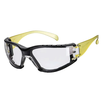 Wrap Around Plus Safety Glasses Ps32 - Clear - Customisable Safety Spectacles