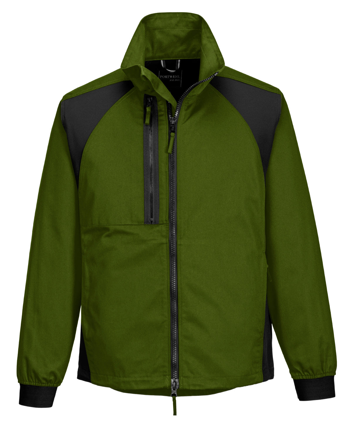 Wx2 Eco Stretch Work Jacket - CD885 - Olive Green - Customisable Work Jackets