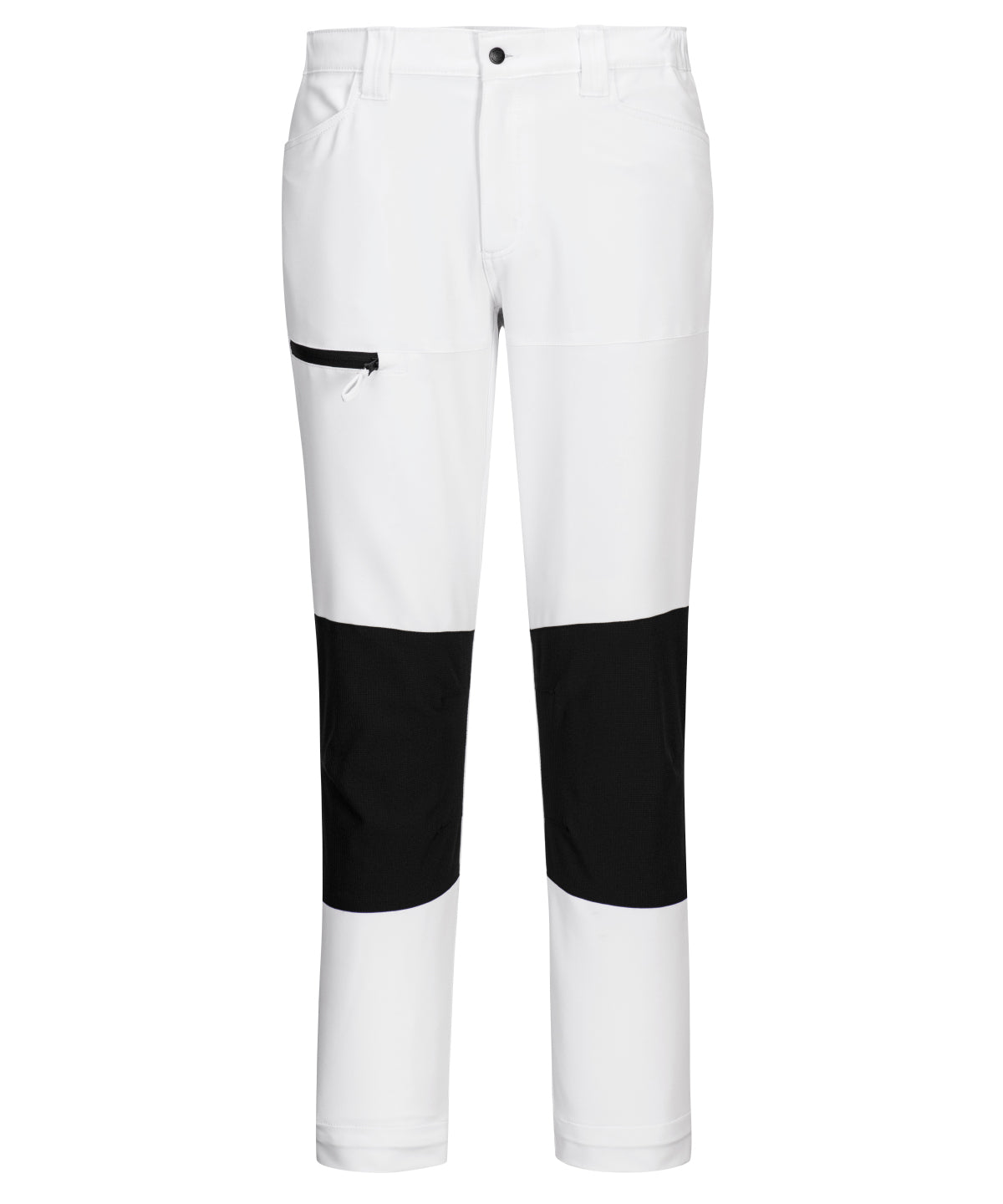 Wx2 Eco Stretch Service Trousers - CD886 - White - Customisable Work Trousers
