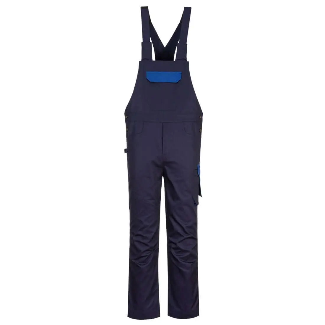 Pw2 Bib And Brace Pw243 - Navy Royal - Customisable Bib &amp; Braces