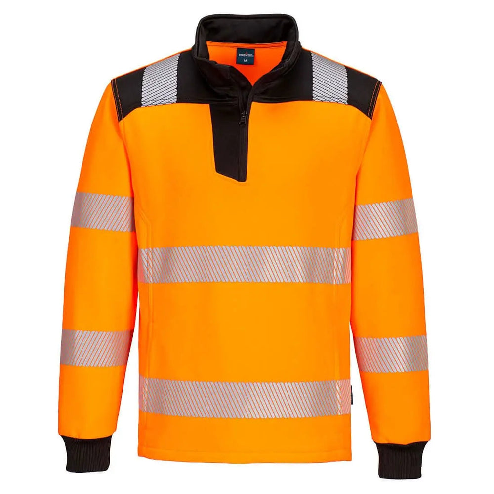 Pw3 Hi Vis 1/4 Zip Sweatshirt - PW326