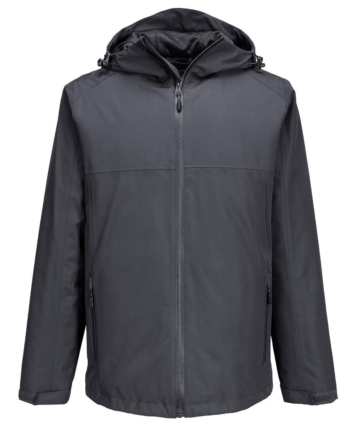 Professional Rain Jacket - S610 - Grey - Customisable Rain Jackets