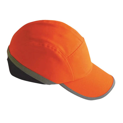 Long Peak Bump Cap Pw79 - Orange - Customisable Bump Cap