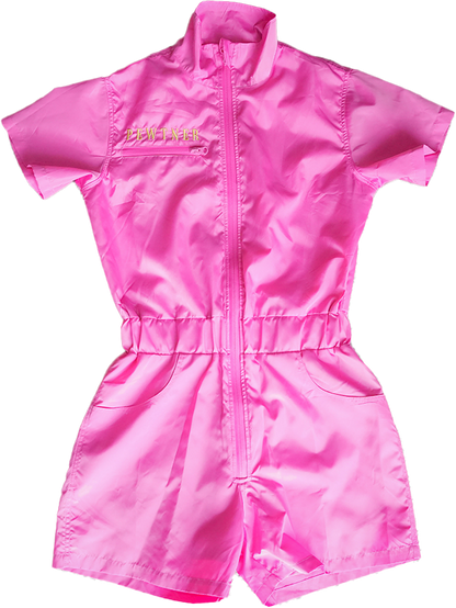 Pewtner Minipewt - Dog Grooming Jumpsuit - pink - Customisable Workwear