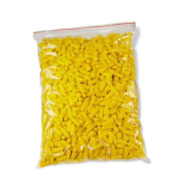 Beeswift QED301 Disposable Foam Ear Plugs Bulk Pack 500 - - Customisable Hearing Protection