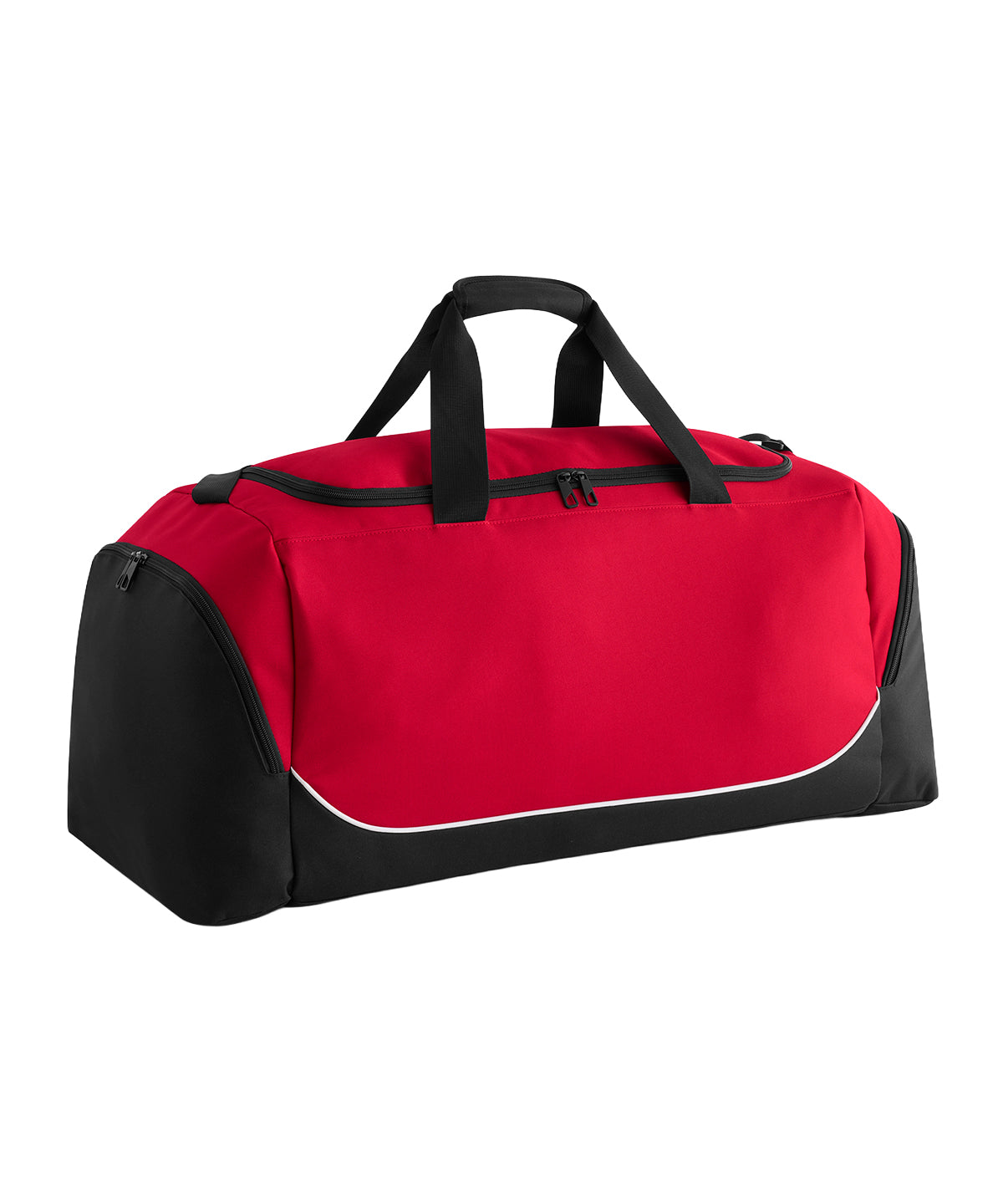 Teamwear large holdall - QS075 - Red Black White One size - Customisable Bags