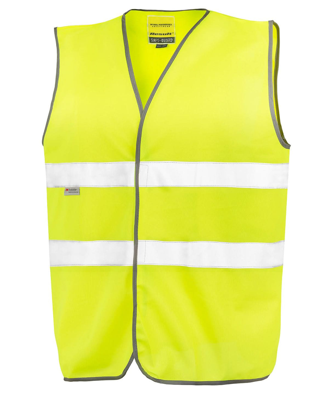 Motorist safety vest - R211A - Fluorescent Yellow - Customisable HV Vest