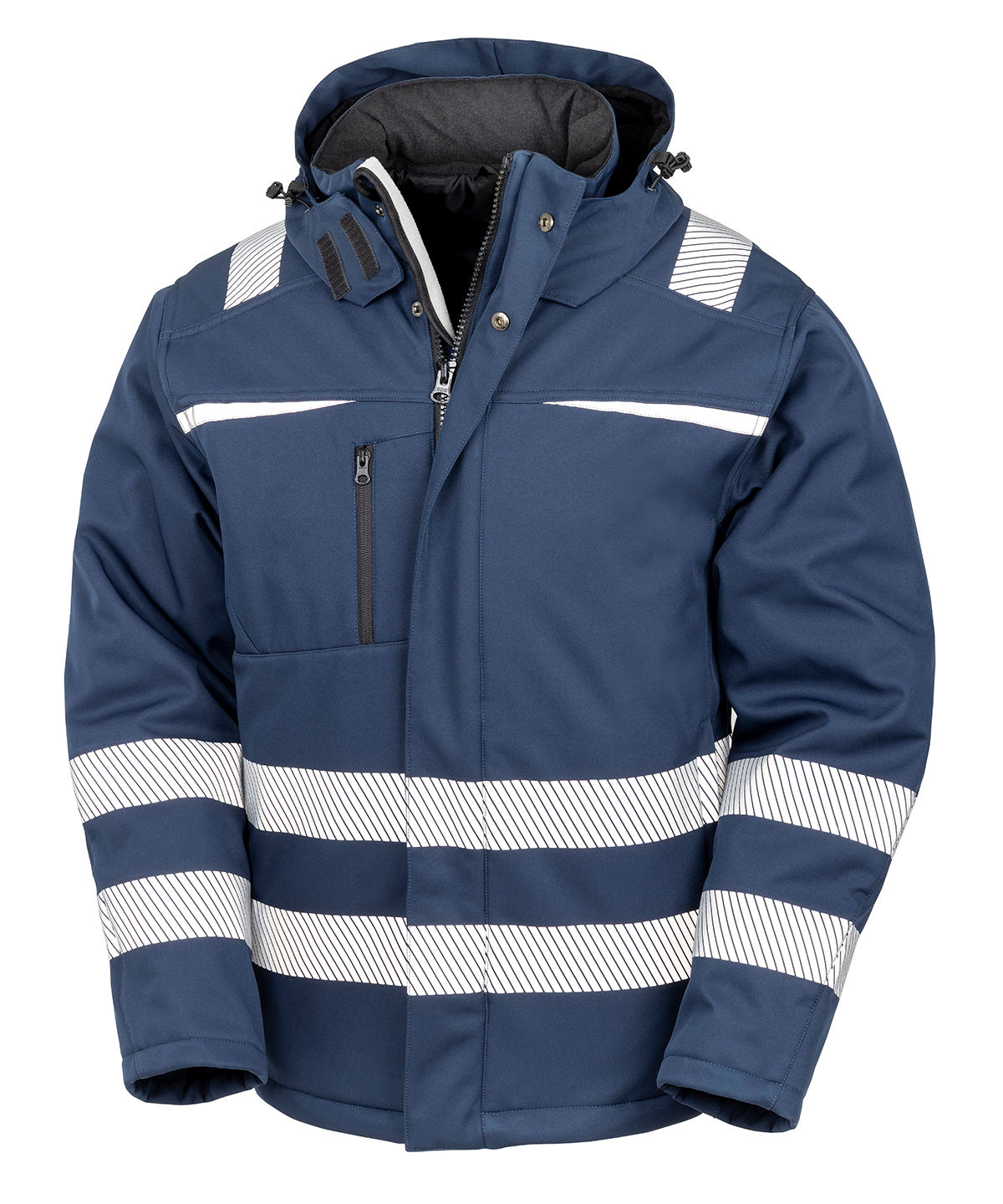 Dynamic Softshell Coat - R331X - Navy - Customisable Safetywear
