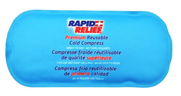 Rapid Relief Rapid Relief Premium Reusable Cold Compress X Ra11251 - Blue 11" - Customisable Therapy