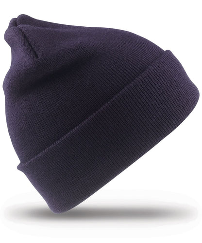Result Genuine Recycled Recycled woolly ski hat RC929 - Navy One size - Customisable Hats