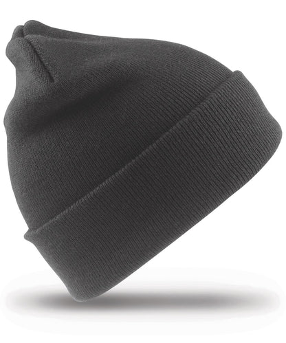 Result Genuine Recycled Recycled ThinsulateTM beanie RC933 - Charcoal One size - Customisable Beanies