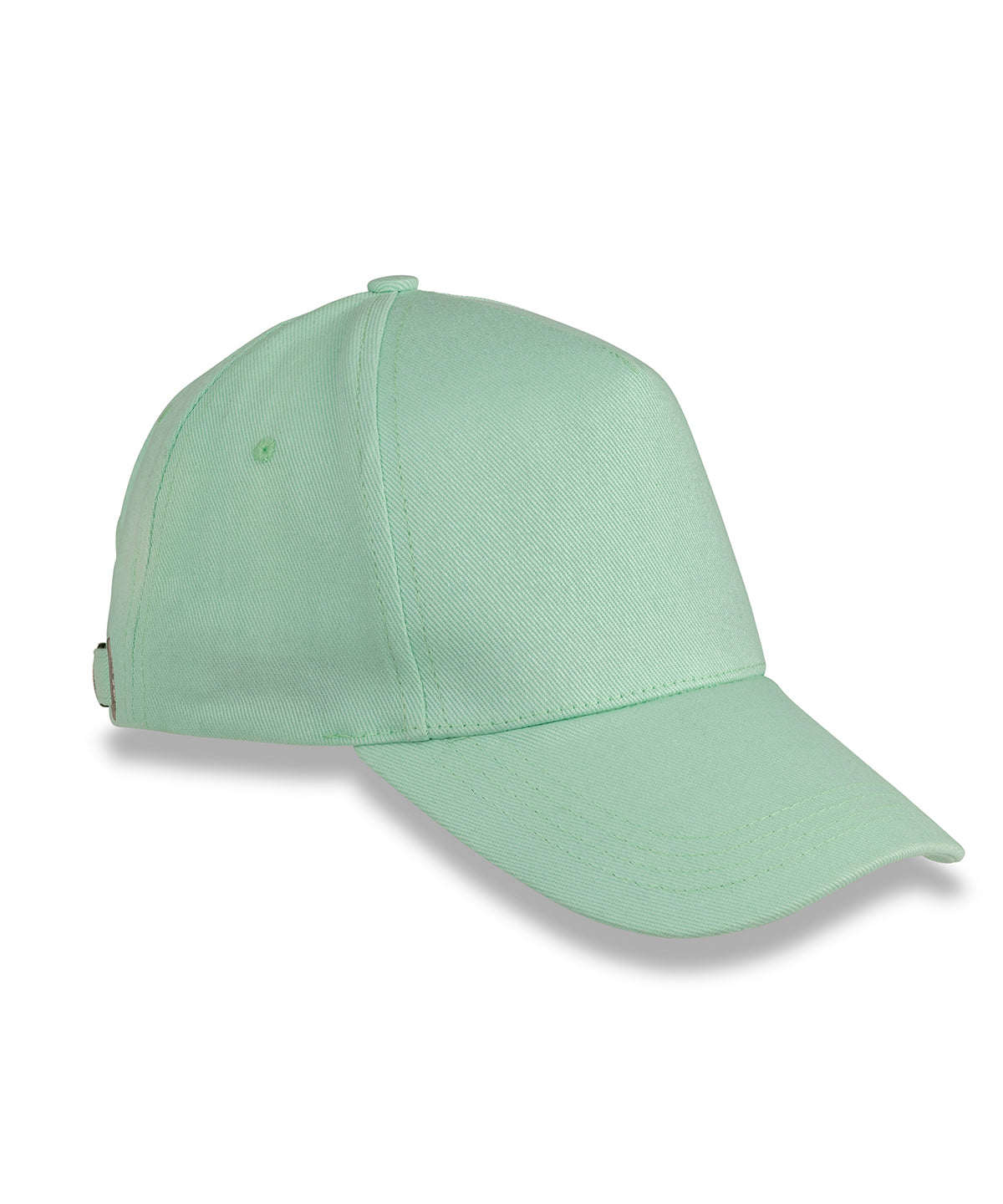 5-panel organic cotton cap - RC96X - Mint One size - Customisable Caps