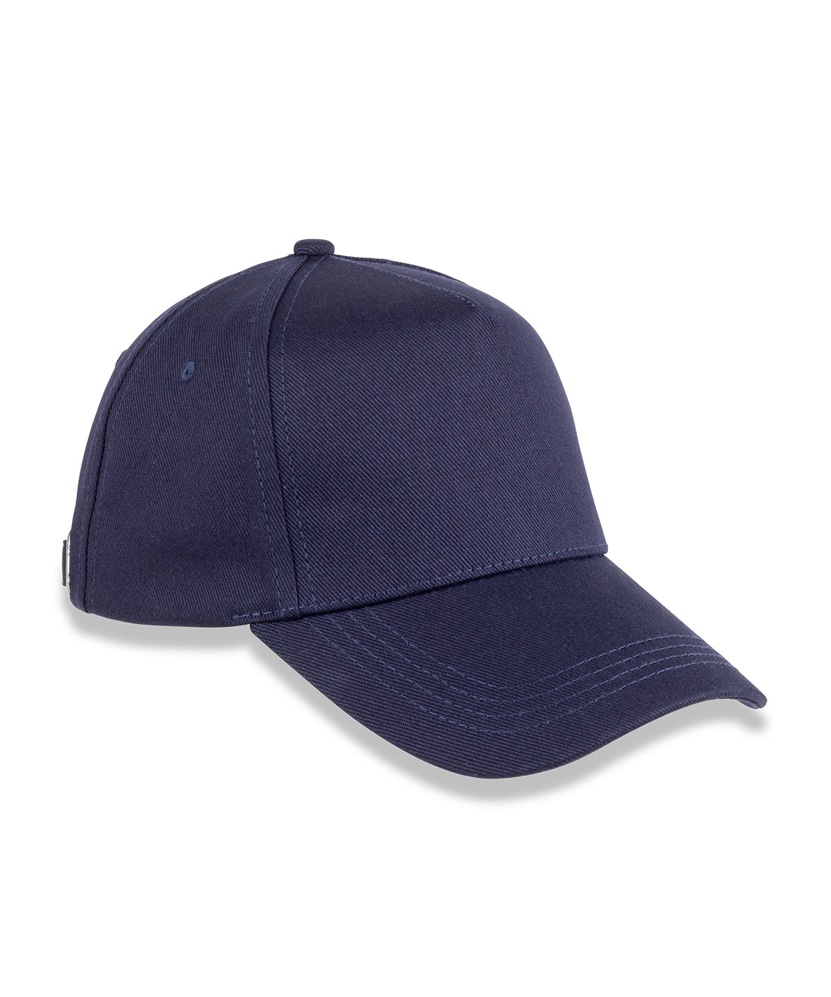 5-panel organic cotton cap - RC96X - Navy One size - Customisable Caps