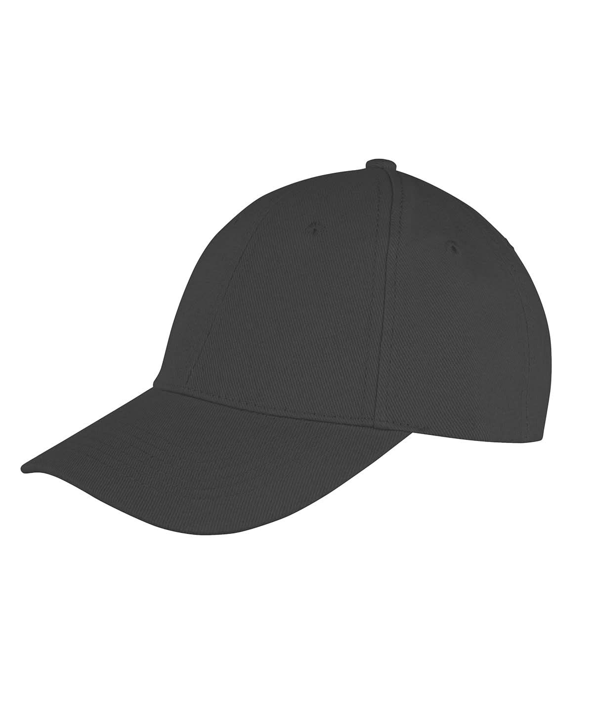Result Genuine Recycled Core recycled low profile cap RC981 - Black One size - Customisable Caps