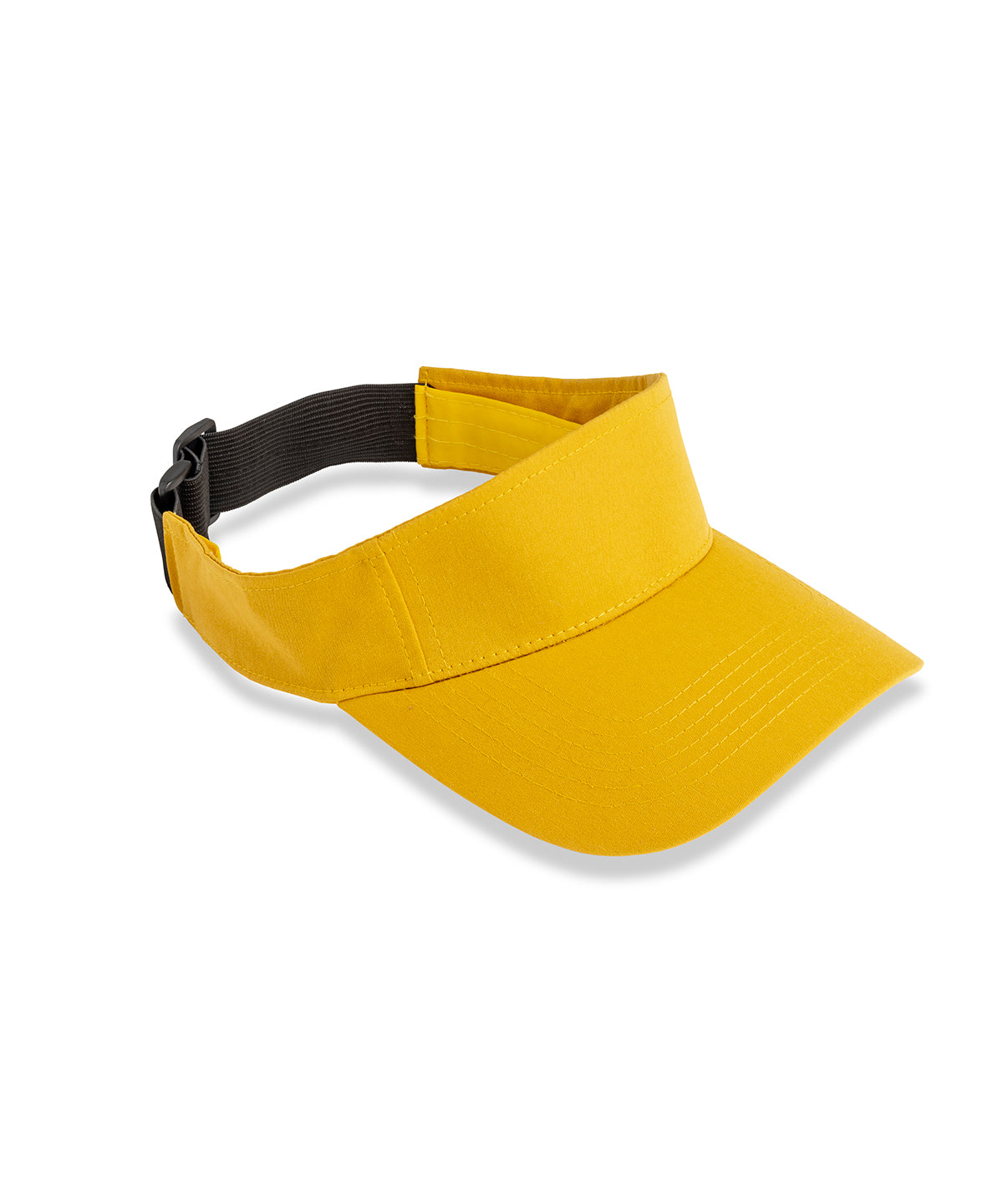 Recycled sport visor - RC990 - Mustard One size - Customisable Caps