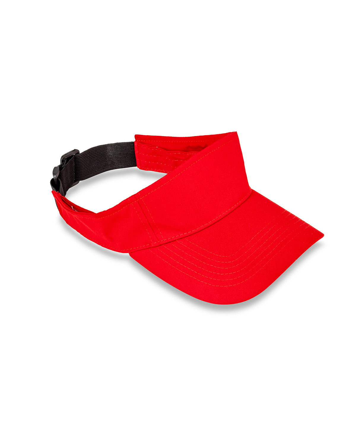 Recycled sport visor - RC990 - Red One size - Customisable Caps