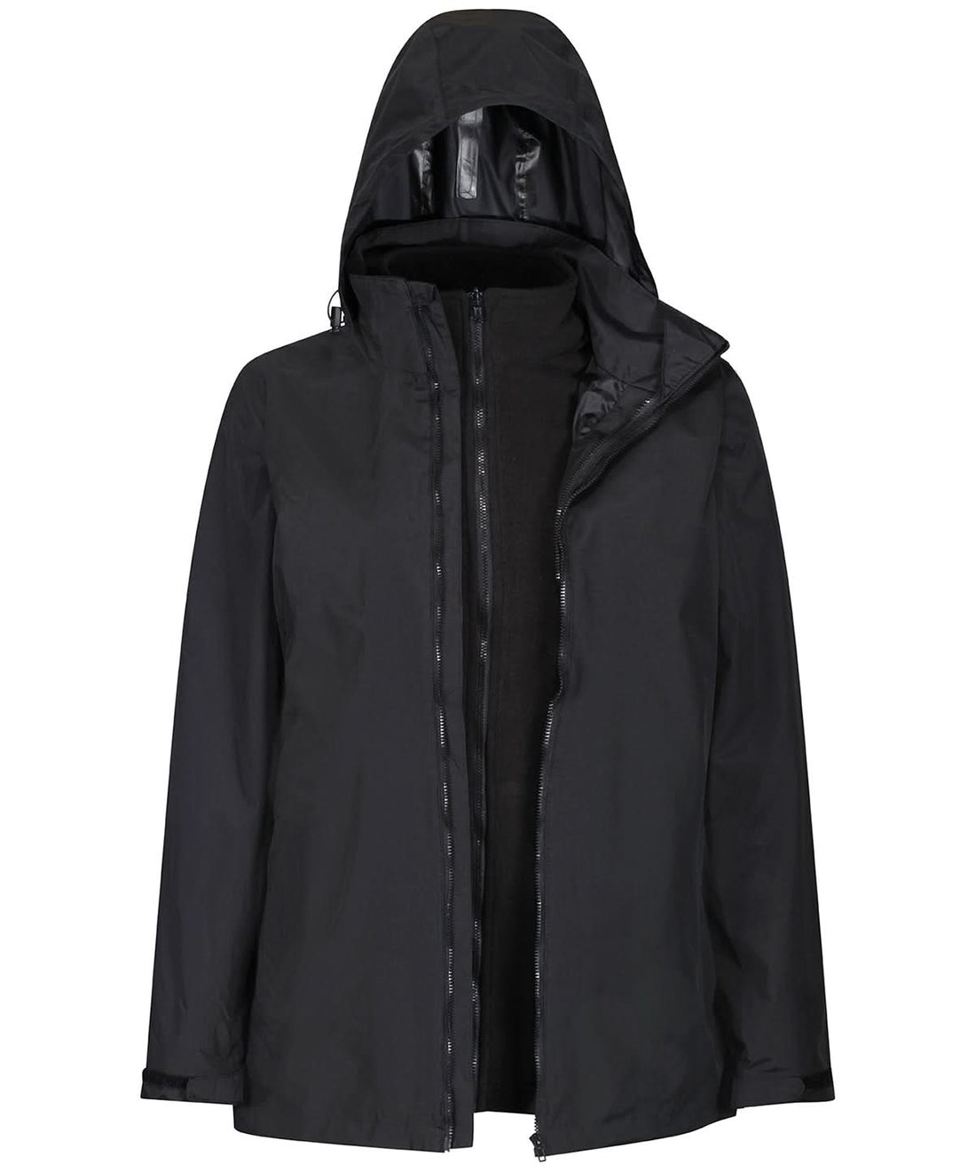 Regatta Professional Womens classic 3 in 1 jacket rg049 - Black - Customisable Jacket