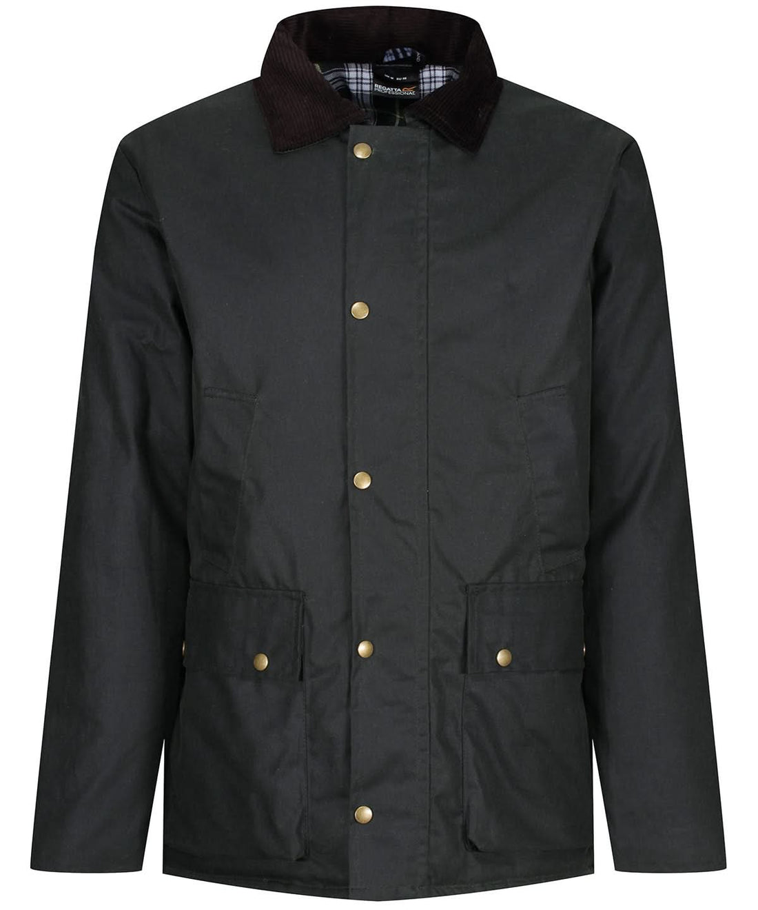 Regatta Professional Pensford insulated waxed jacket RG121 - Dark Khaki XL - Customisable Jacket