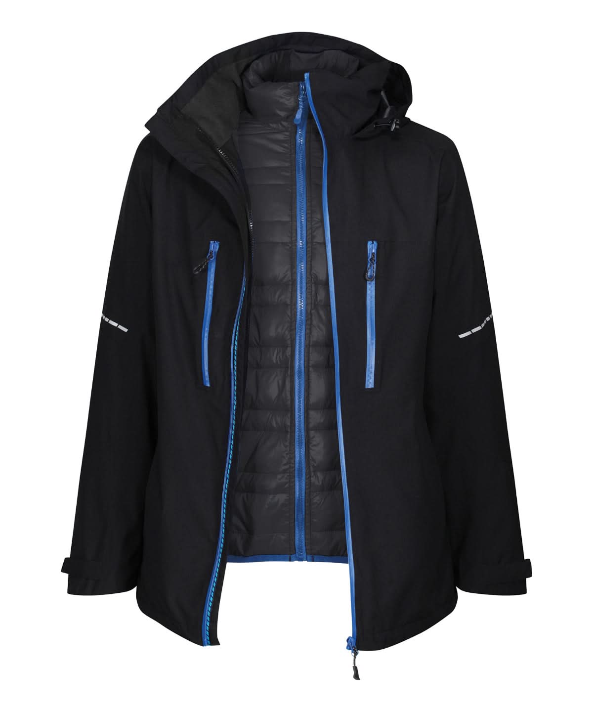 Regatta Professional X Pro Evader III 3 in 1 jacket RG262 - Black Oxford - Customisable Jacket