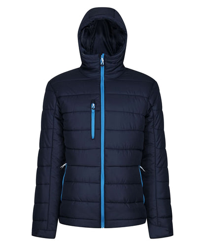 Regatta Professional Navigate thermal hooded jacket RG338 - Navy French Blue - Customisable Jacket