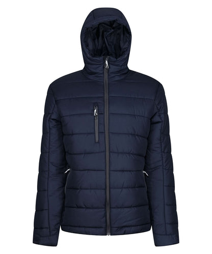 Regatta Professional Navigate thermal hooded jacket RG338 - Navy Seal - Customisable Jacket