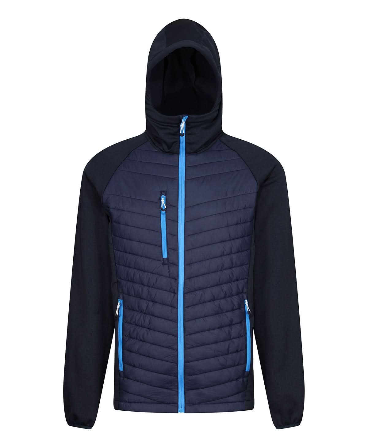 Regatta Professional Navigate hybrid hooded jacket RG339 - Navy French Blue - Customisable Jacket