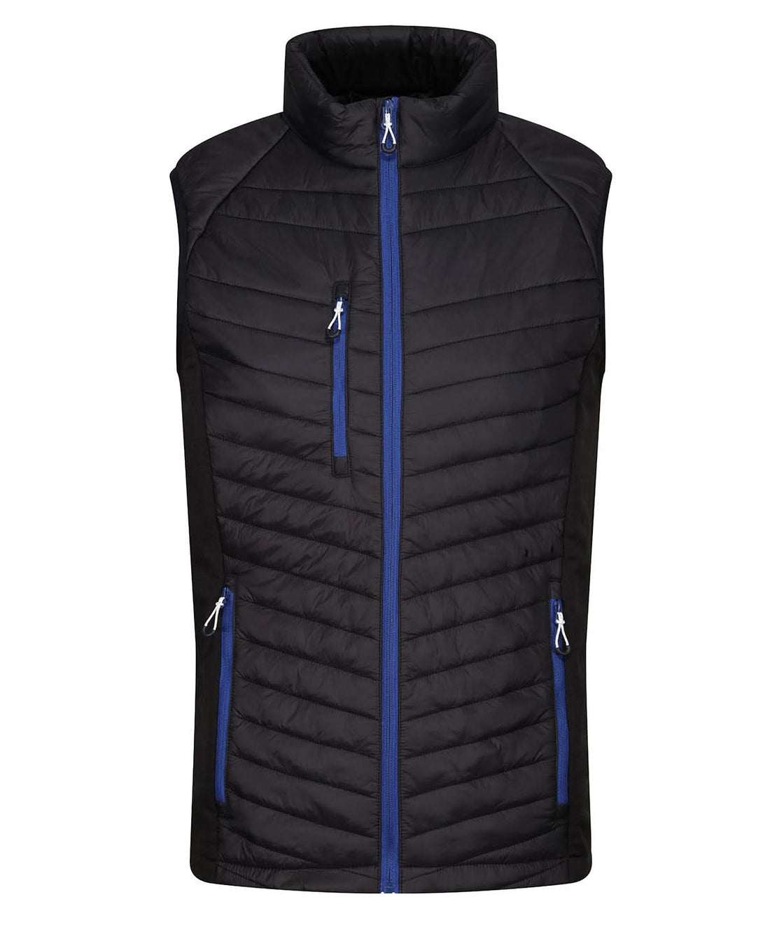 Regatta Professional Navigate hybrid bodywarmer RG341 - Black New Royal - Customisable Bodywarmers