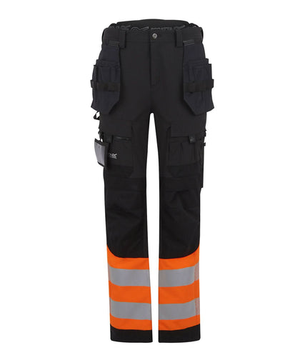Black/Orange