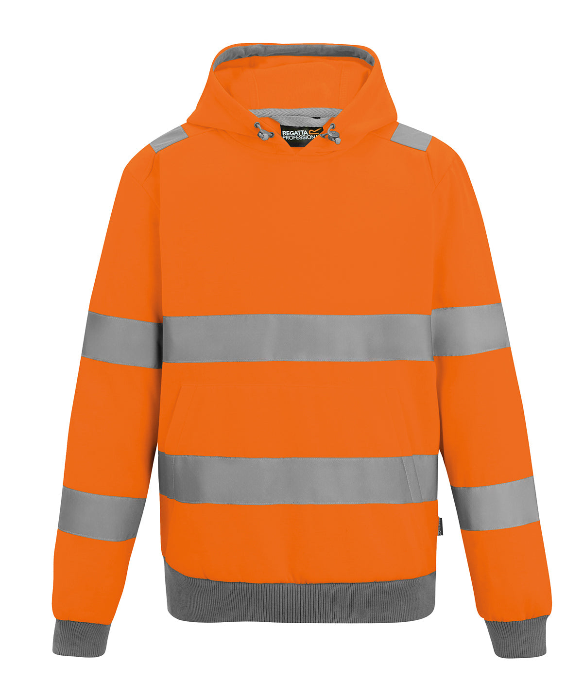 Hi-Vis Pro contract hoodie - RG488 - Orange - Customisable Hoodies