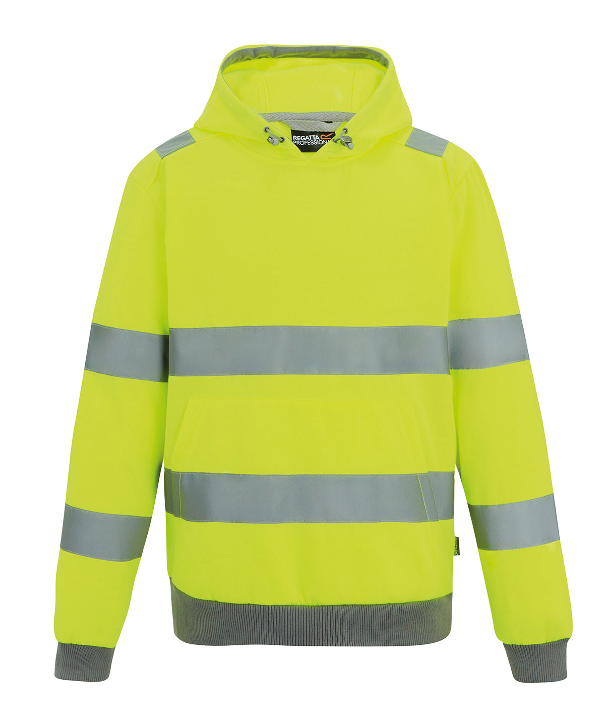 Hi-Vis Pro contract hoodie - RG488 - Yellow - Customisable Hoodies