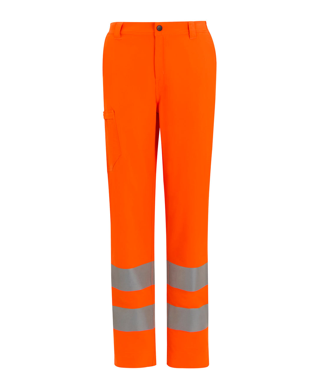 Hi-vis pro contract stretch action trousers - RG493 - Orange - Customisable Trousers