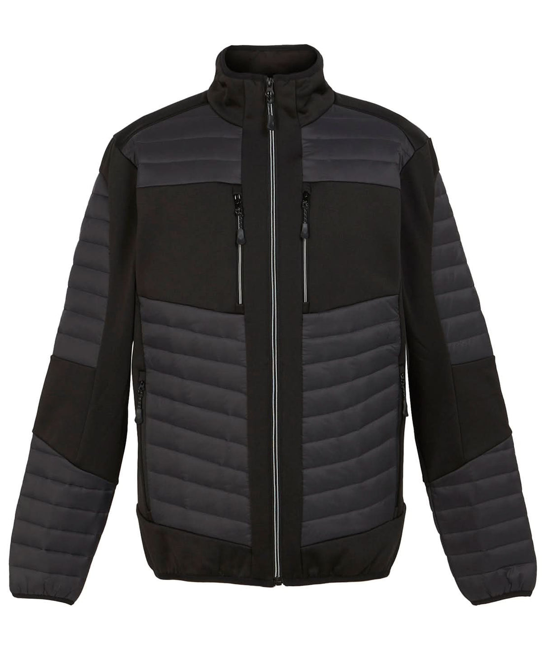 Regatta Professional E Volve unisex thermal hybrid jacket RG540 - Ash Black - Customisable Jacket
