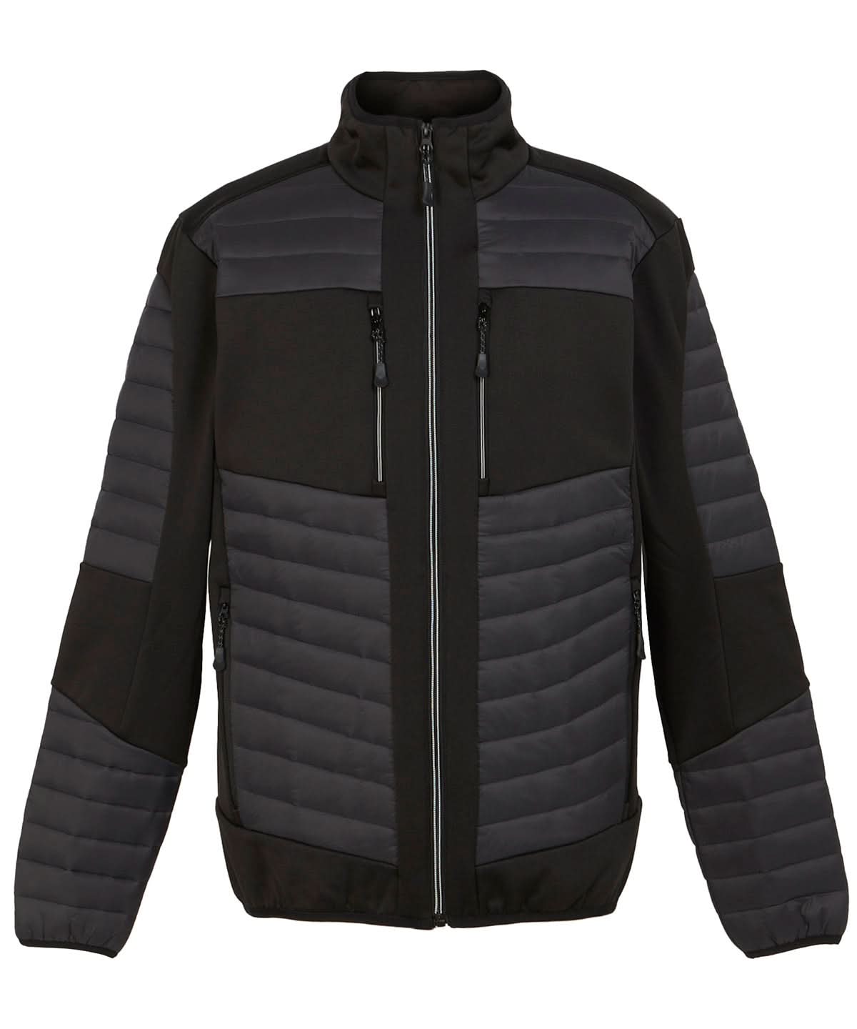 Regatta Professional E Volve unisex thermal hybrid jacket RG540 - Ash Black - Customisable Jacket