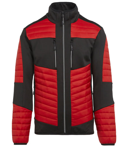 Regatta Professional E Volve unisex thermal hybrid jacket RG540 - Classic Red Black - Customisable Jacket