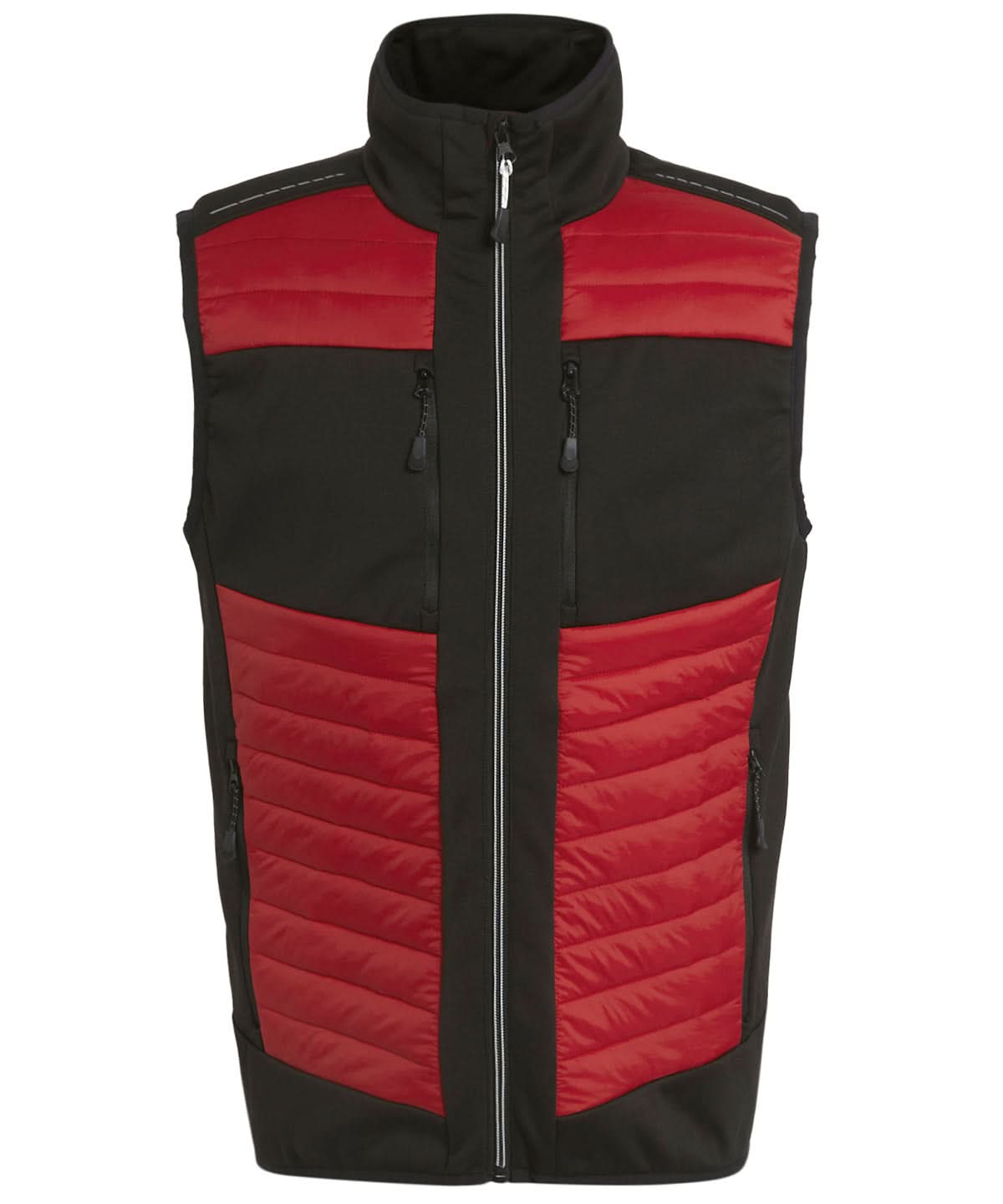 Regatta Professional E Volve unisex thermal hybrid bodywarmer RG542 - Classic Red Black - Customisable Bodywarmers