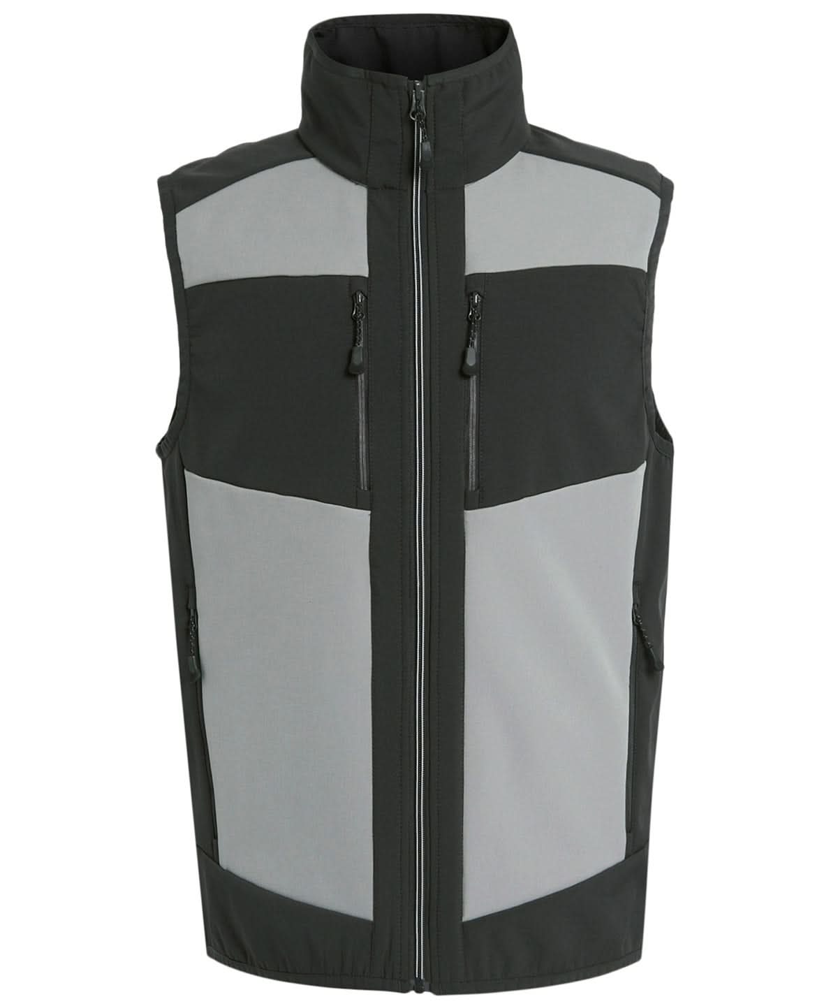 Regatta Professional E Volve unisex 2 layer softshell bodywarmer RG543 - Mineral Grey Ash - Customisable Bodywarmers