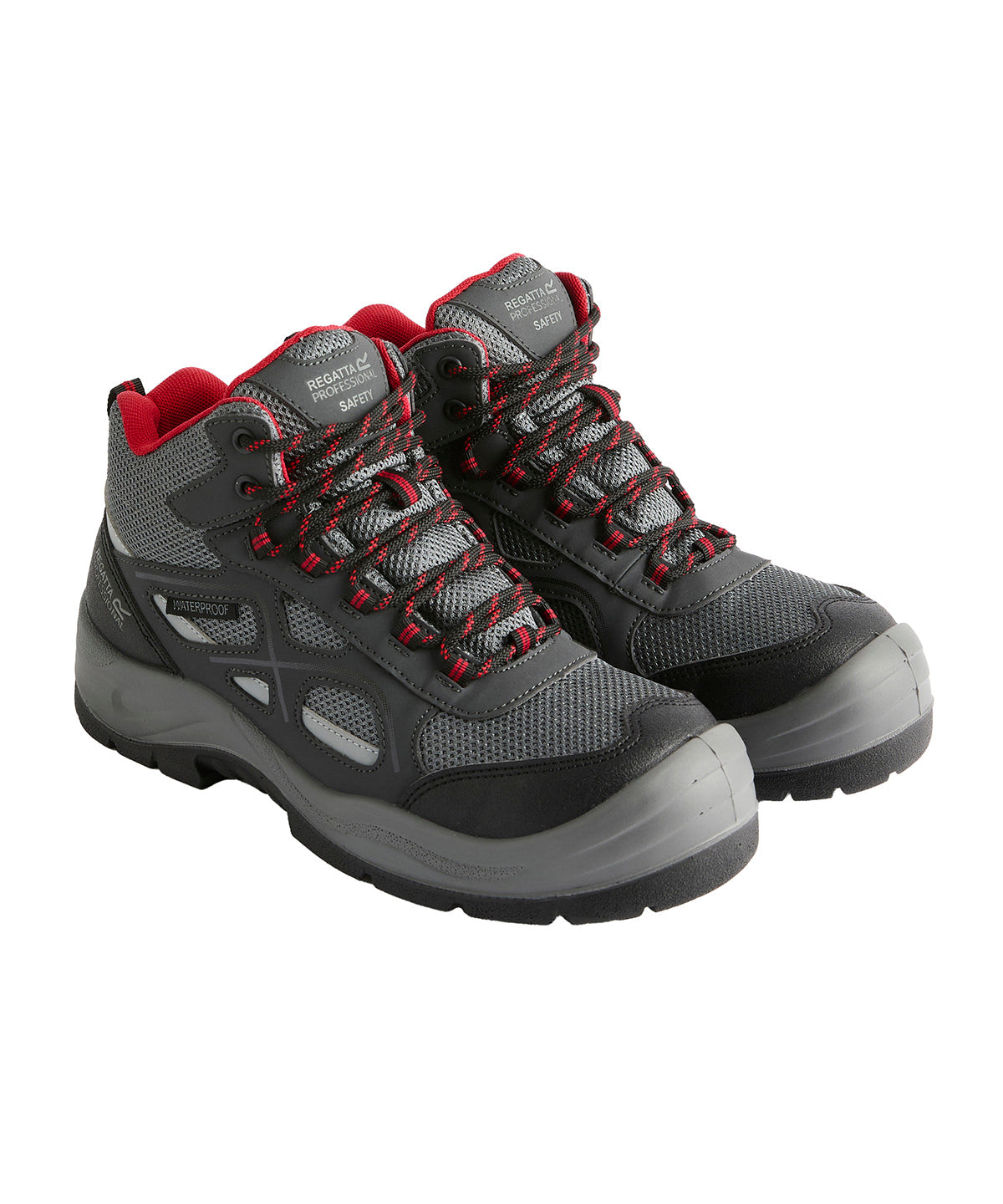 Limestone S6 waterproof boots - RG578 - Granite Red - Customisable Boots